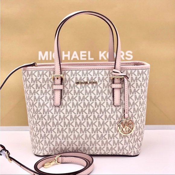 New Michael Kors Small Tote Crossbody
Powder Blush Bag - Picture 2 of 8